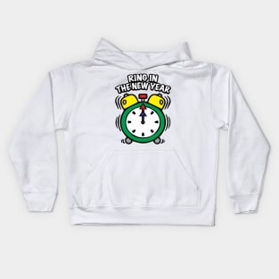 Ring in the new year Kids Hoodie